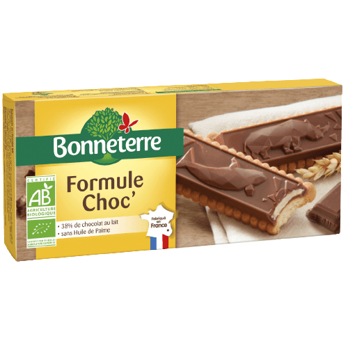 Biscuit Fourré Chocolat Lait BIO